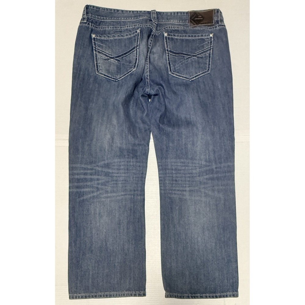 ROCK&ROLL COWBOY - Men's‎ Double Barrel Relaxed tStraigh Denim Jeans -Size 42x32
